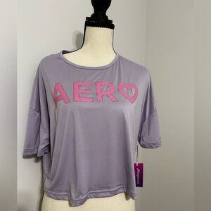 Aeropostale Pajama shirt Crop Top